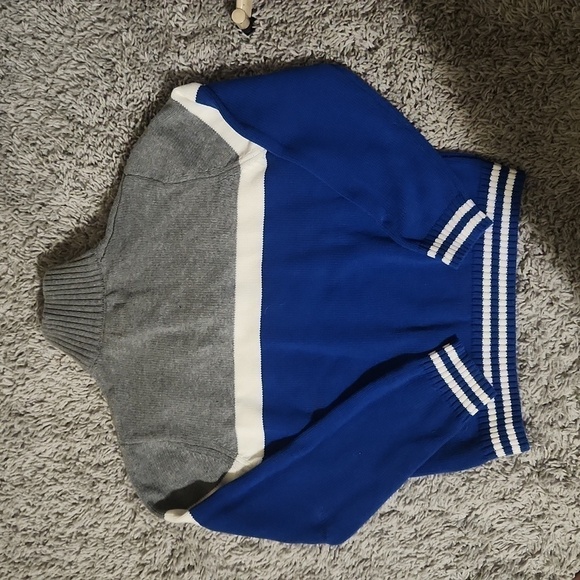 Boys SZ 10/12 CHAPS Quarter Zip Sweater - Picture 2 of 8